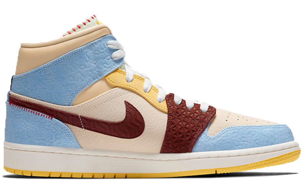 Maison Chateau Rouge X Jordan 1 Mid SE Fearless