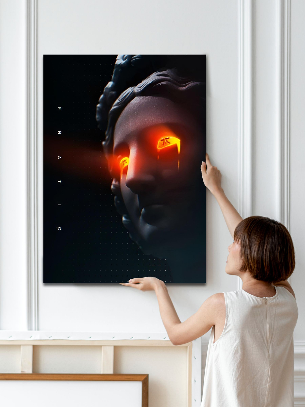 Картина Король в маске модульная 50x70см 1шт.