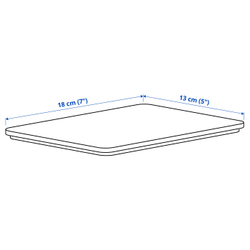 IKEA KUGGIS  (ИКЕА КУГГИС)  -  Крышка - бамбук 13x18 см