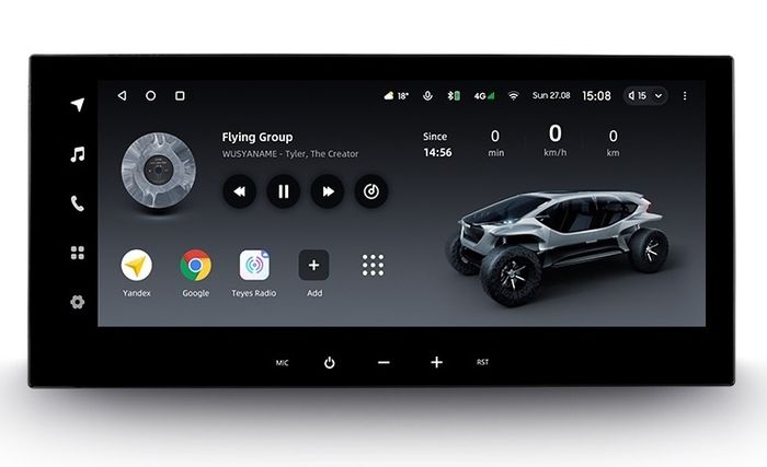 Магнитола для Toyota Camry 80 2024+ с камерами 360 - Teyes LUX ONE спец монитор 12.3" 2K QLED на Android 10, Быстрая, CarPlay, 4G SIM-слот