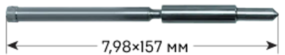 Корончатое сверло Karnasch 14х110 мм, HARD-LINE, Nitto + Weldon 19, арт. 20.1660N-014