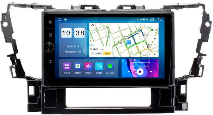 Магнитола для Toyota Alphard 3, Vellfire 2 H30 2015-2023 (менее 10 динамиков) - Parafar PF694LHDAV на Android 12, Быстрая, CarPlay, 4G SIM-слот