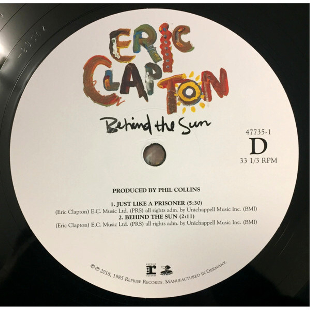 Eric Clapton / Behind The Sun (2LP)