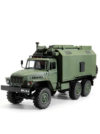 Радиоуправляемая машина WPL УРАЛ (зеленый) 6WD 2.4G 1/16 RTR WPLB-36