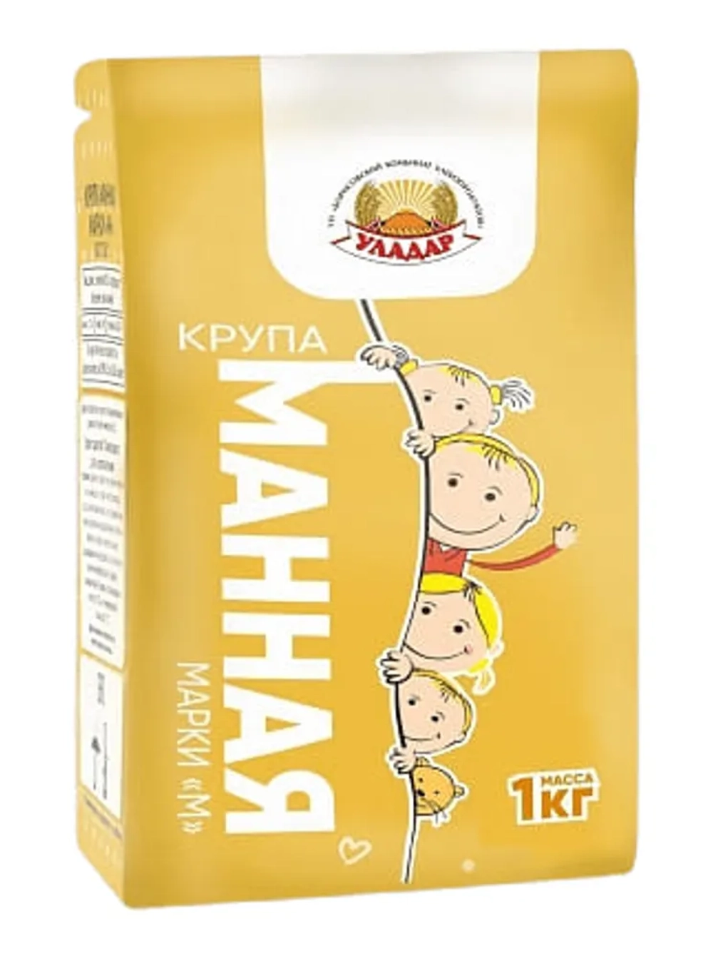 Уладар крупа Манная 1 кг.