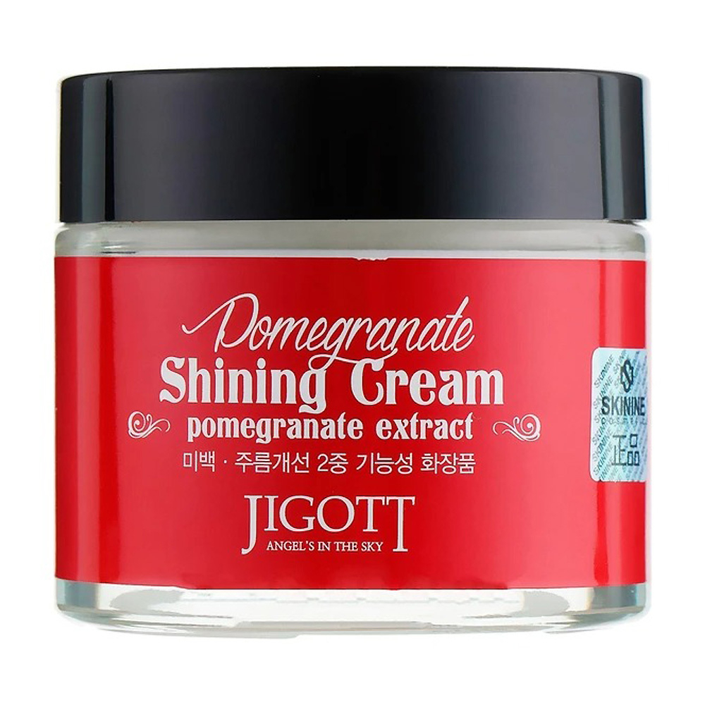 Крем для лица с экстрактом граната Jigott Pomegranate Shining Cream 70 мл.