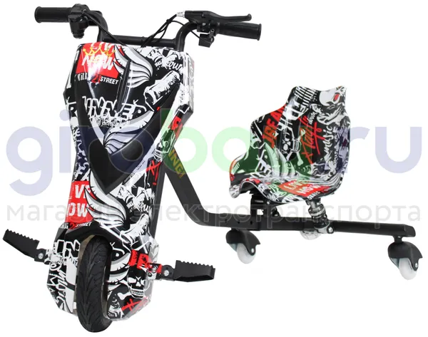 Электро Дрифт-карт IKINGI Drift Cart P2 250W (36V/4.4Ah) - Пират фото №1