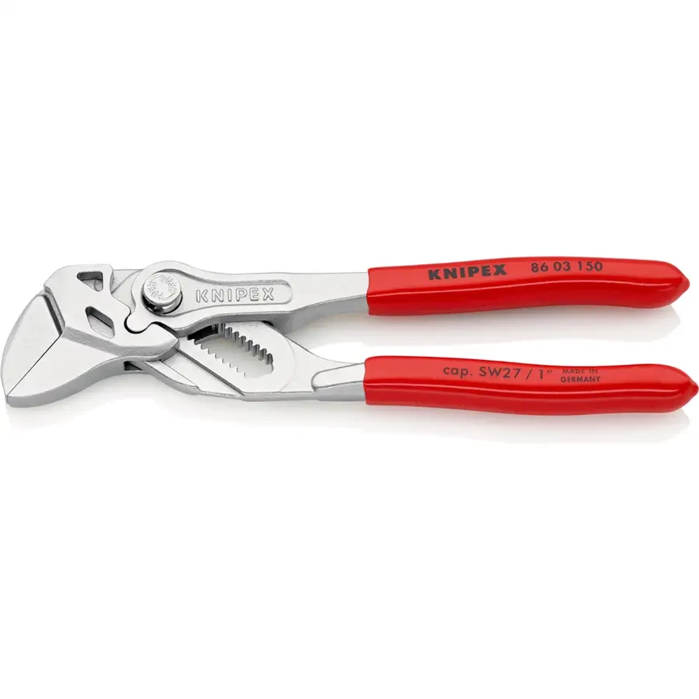 Переставные мини-клещи хромированные 150 мм Knipex 86 03 150 SB