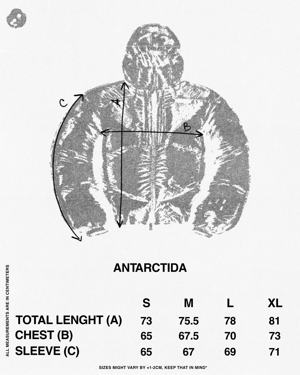ANTARCTIDA puffer jacket