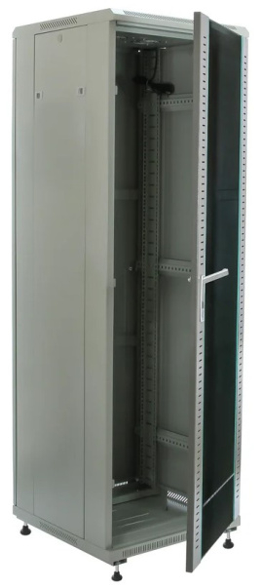 Шкаф напольный 19", 42U W&T C4280100GWTWOF