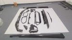 Карбоновый обвес для BMW X5 G05 LCI рестайлинг 2023-2024+ БМВ Губа канарды юбки диффузор спойлер тюнинг
