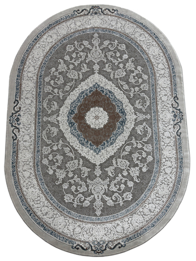 Ковер Armina 03874A Blue/Blue Овал