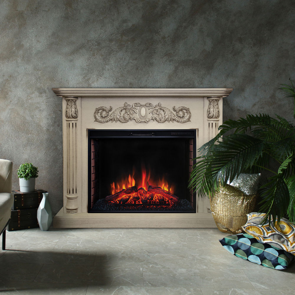 Каминокомплект Real Flame Salford 33 WT с очагом Epsilon 33
