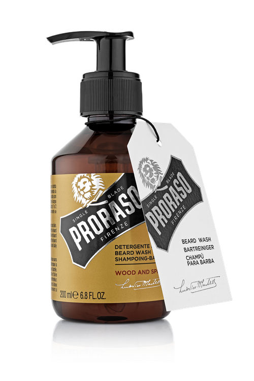 Proraso Wood and Spice - Шампунь для бороды 200 мл