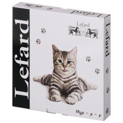 ТАРЕЛКА ЗАКУСОЧНАЯ LEFARD "БЕРИ КОТА" 20,5 СМ, РАЗНОЦВЕТНЫЙ (КОР=48ШТ.)