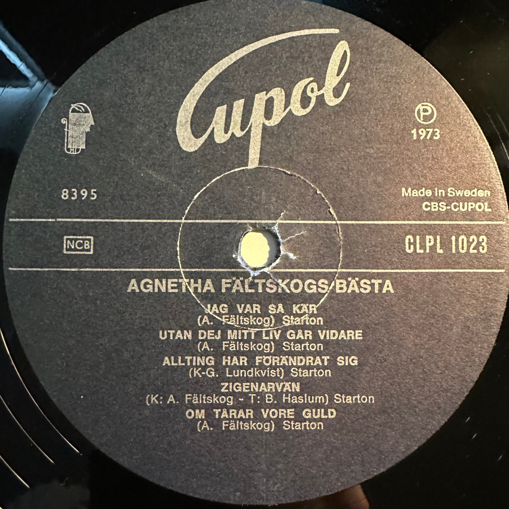 Agnetha Faltskog - Agnetha Faltskogs Basta (Швеция 1973г.)