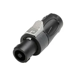 Adam Hall 7902 - - Разъем Speakon, Female, 4-pole, черный