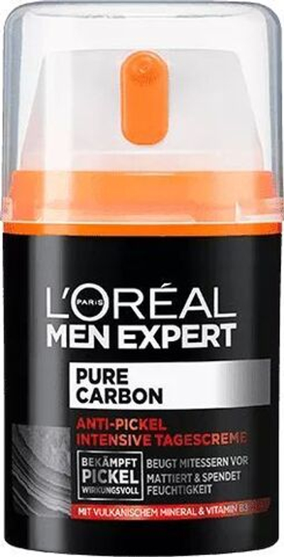 Крем для лица с вулканическими минералами Pure Carbon Men Expert 50 мл (Франция)