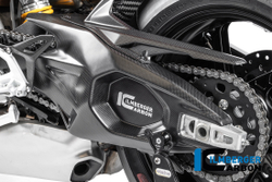CM.SCL.007.V4P24 ILMBERGER CARBON LEFT SWINGARM GUARD (P V4 2025, SF V4 2025)