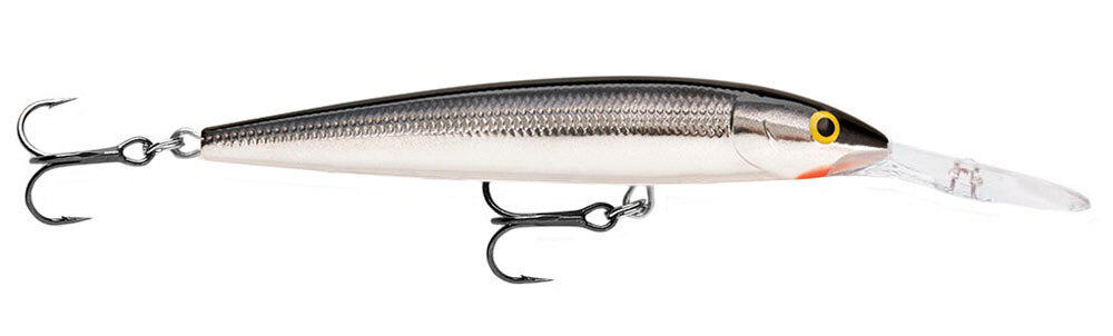 Воблер RAPALA Downdeep Husky Jerk 10 /S /суспендер/ 2,1-4,8м, 10см, 11гр.