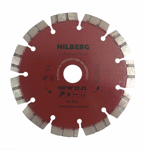 Диск алмазный отрезной 150*22.23 Hilberg Industrial Hard HI803