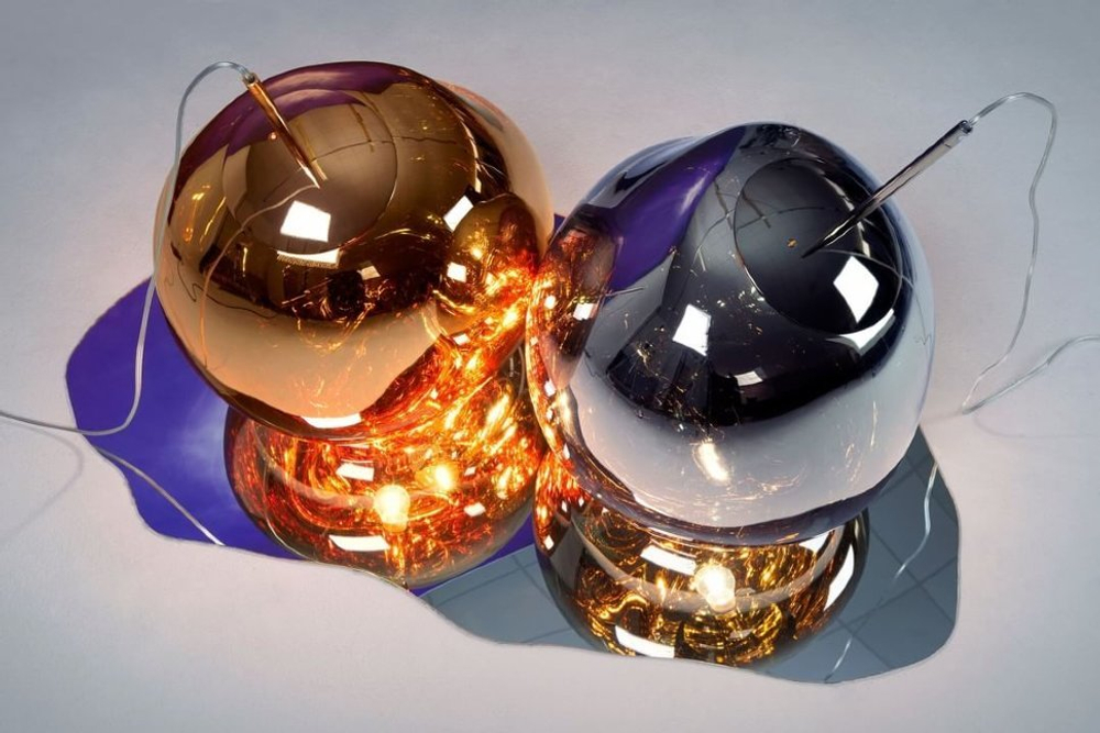 подвес Tom Dixon melt ( chrome )
