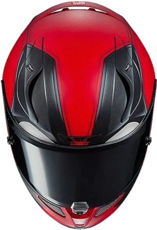 Купить Мотошлем Интеграл HJC RPHA11 Deadpool 2 Marvel MC1SF / Красно-черный