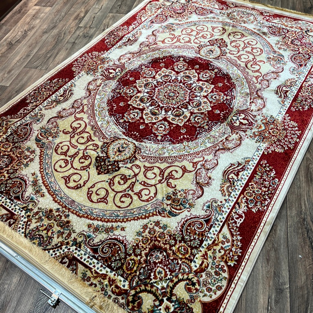 Турецкий ковер AMANA 5459A BEIGE-RED
