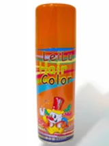 Leilu Hair Color Orange - Цветной лак для волос Оранжевый 125 мл