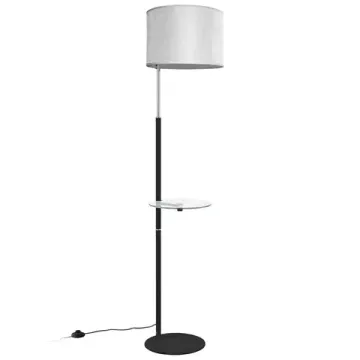 Торшер со столиком 1*E27 CL806011 черный Батлер Citilux