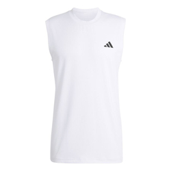 Мужская теннисная футболка Adidas Club Tennis Climacool Tank Top — белая