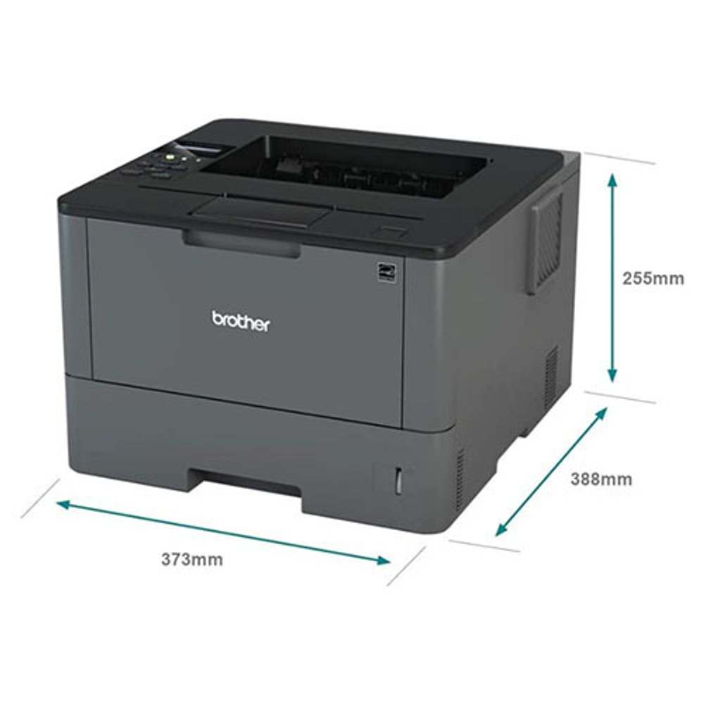 Принтер Brother HL-L5100DN, A4, 40 стр/мин, Ethernet