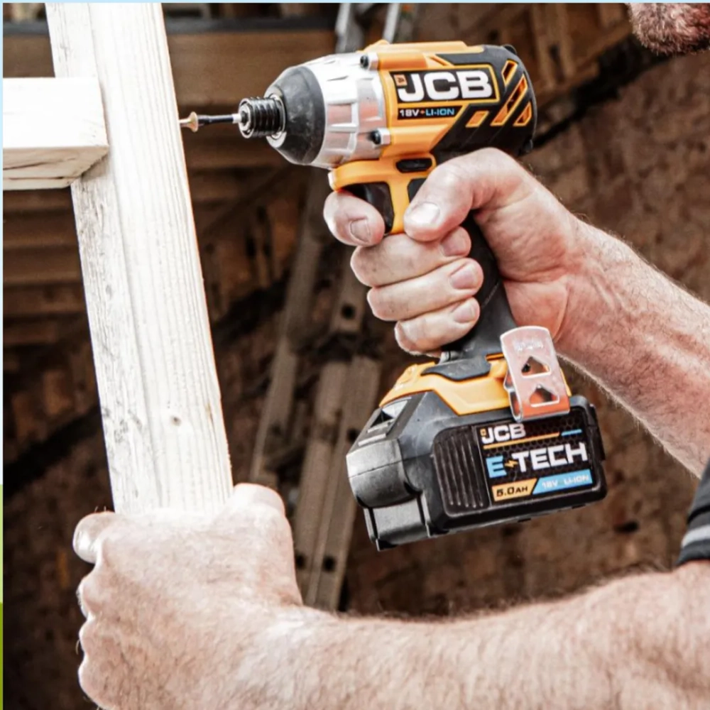Шуруповерт аккумуляторный 18V, max 150Nm, без аккумулятора JCB JCB-18ID-B-E