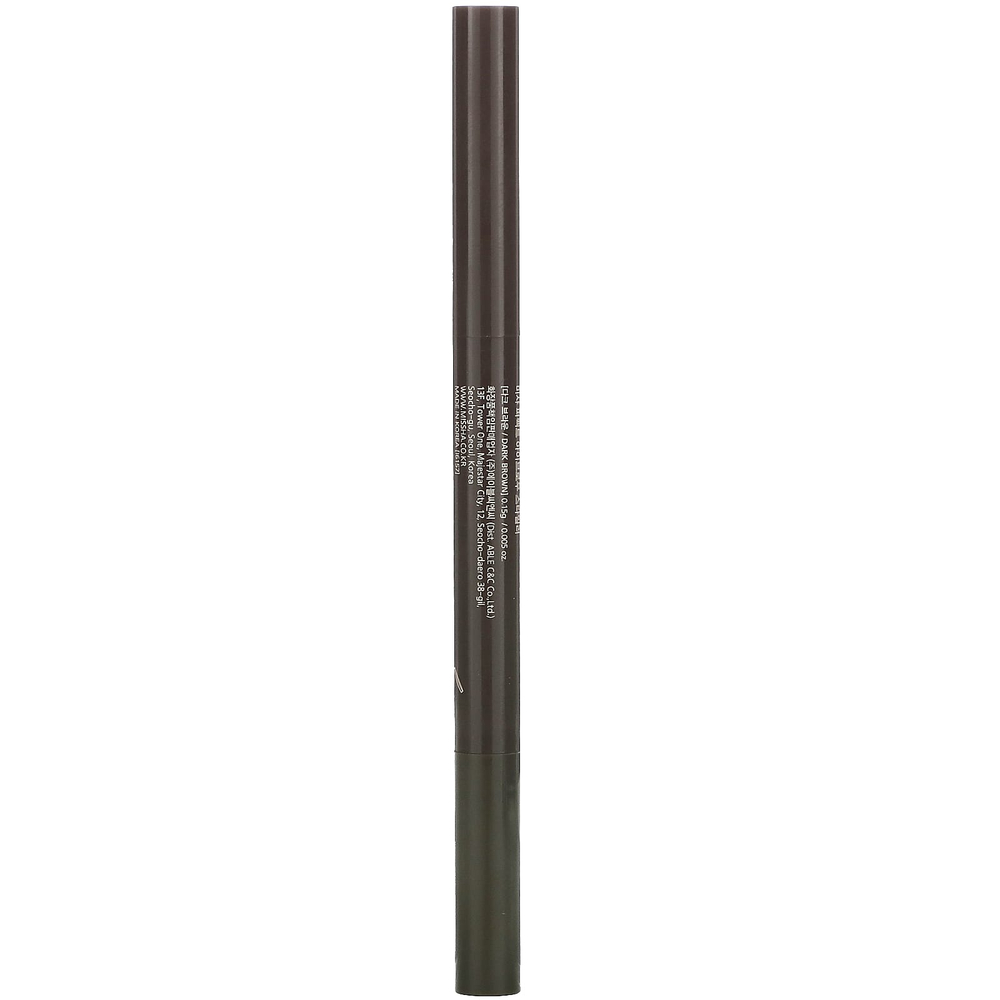 Missha, Perfect Eyebrow Styler, темно-коричневый, 0,15 г (0,005 унции)