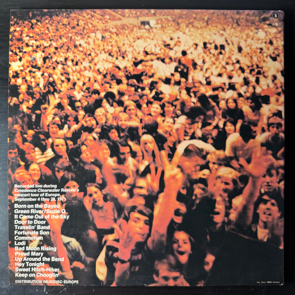 Creedence Clearwater Revival - Live In Europe 2LP (Франция 1973г.)