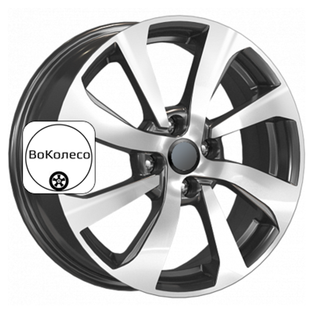 6x16/4x100 ET41 D60,1 КС893 (XRAY) Алмаз черный iFree Original