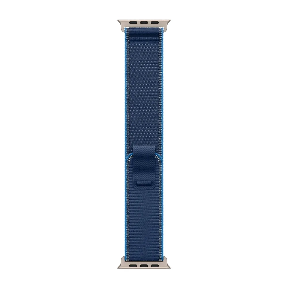 Умные часы Apple Watch Ultra 3 (2025) GPS + Cellular, 49mm, Natural Titanium Case with Blue/Bright Blue Trail Loop, M/L
