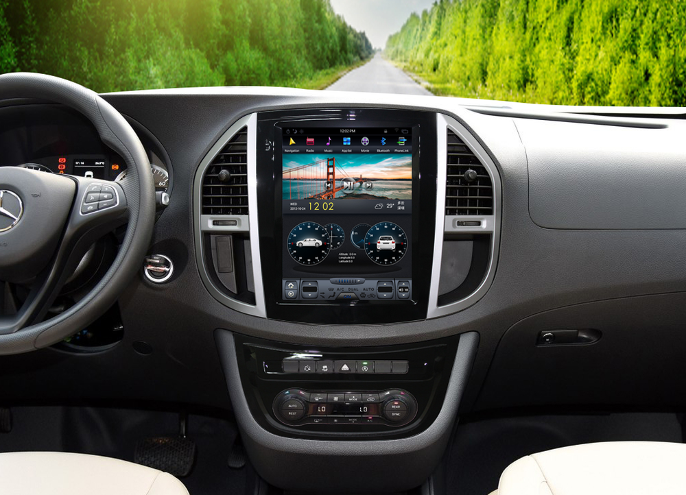 Установочный комплект для MERCEDES VITO 2014+  KUBERG ZF-1078-DSP