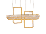 Подвесная светодиодная люстра Newport CRYSTAL 8232+2N/S gold , М0071017