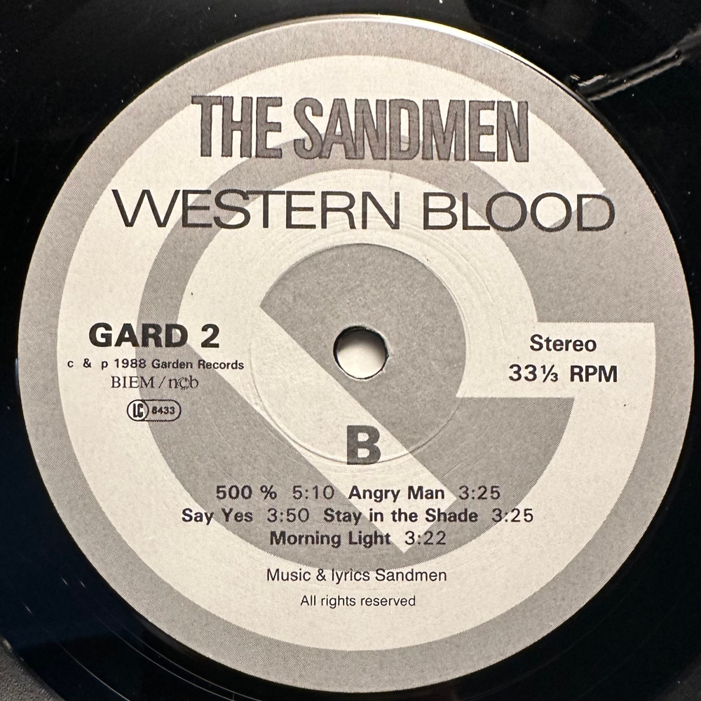 The Sandmen- Western Blood (Дания 1988г.)