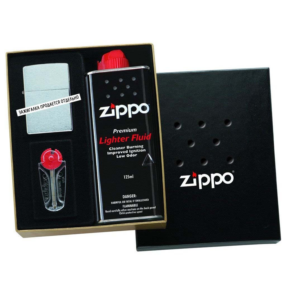 Подарочный набор для классической Zippo 50R(топливо+кремний)