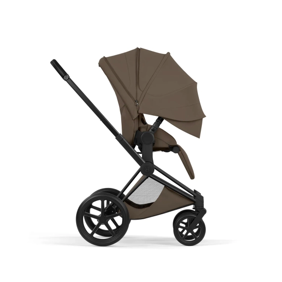 Детская коляска Cybex Priam V Style 2 в 1 Coconut Brown шасси Matt Black