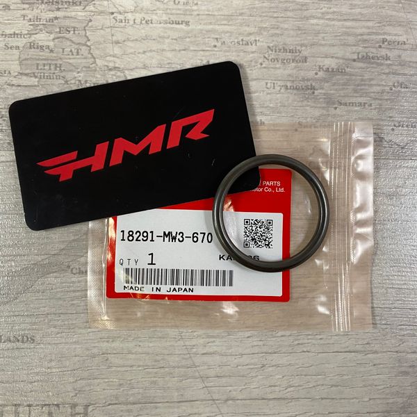 Honda Прокладка глушителя медная 18291-MW3-670