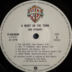 Виниловая пластинка Rod Stewart ‎– A Night On The Town LP
