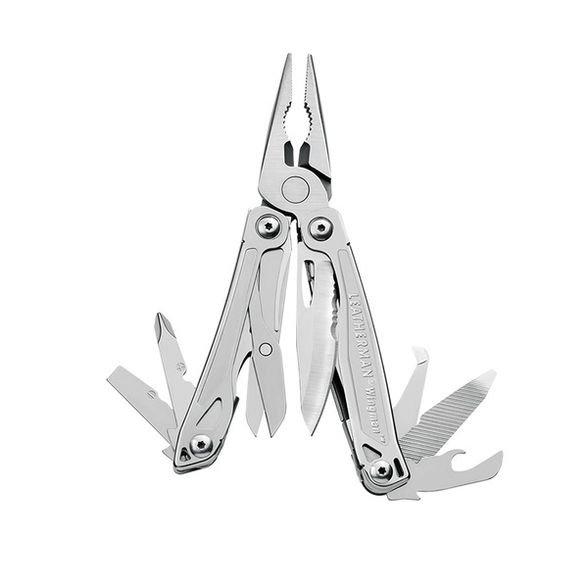 Цена наМультитул Leatherman Wingman серебристый 14 функций