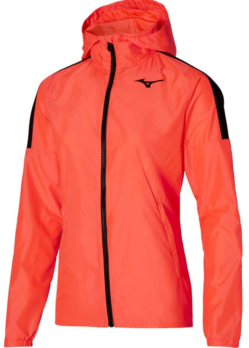 Куртка теннисная Mizuno Hoody Jacket - fierry coral