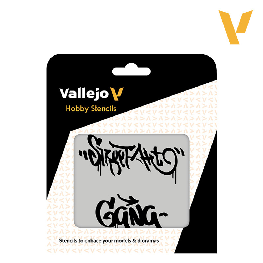 Hobby Stencils: Street Art Nº2