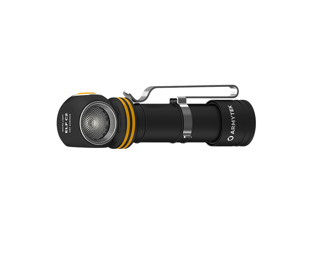 Мультифонарь светодиодный Armytek Elf C2 USB-C+18650, 1100 лм, холодный свет, аккумулятор