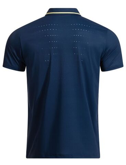 Мужское теннисное поло Joma Challenge Lob Short Sleeve — navy blue