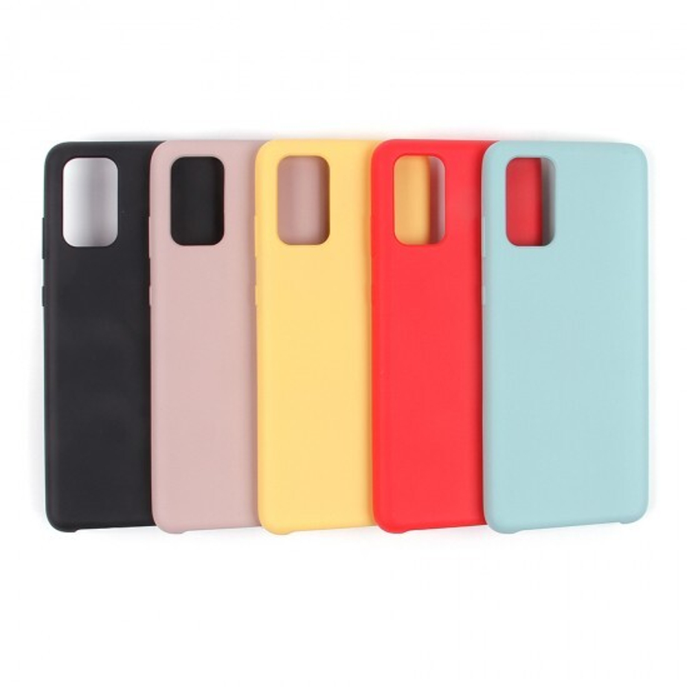 Панель Soft Touch для Samsung Galaxy S20 Plus, 007002 Желтый